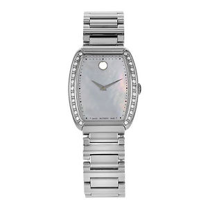Movado Concerto Pour 0606548 Acier Inoxydable Quartz Montre Femmes