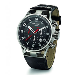 Cronografo Uomo Ref. 514 Montecristo Anniversary 0530OA01S-00BKWHPK - Locman