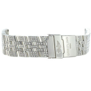 Breitling 970A/990A 24/20 mm 6 Ct. Diamanti Bentley/Super Avenger