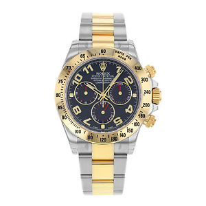 Rolex Daytona 116523 BLA 18K Oro Amarillo & Acero Reloj Automático De Hombre