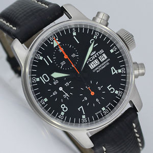 FORTIS FLIEGER CHRONOGRAPH DAYDATE 40mm AUTOMATIK UHR Ref. 597.11.11 L NEU