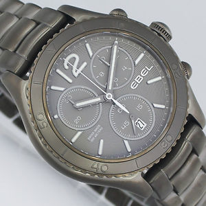 EBEL X-1 CHRONOGRAPH GREY NEU UNGETRAGEN 43mm UHR Ref. 1216121