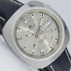 DUGENA MANAGER AUTOMATIC ALARM- / WECKERFUNKTION AS 5008 EDELSTAHL 40,5mm UHR