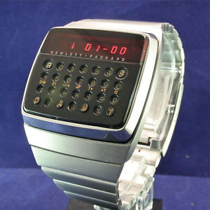 Hewlett Packard HP 01 LED calculator digital Pen & Manual1977 mit Garantie