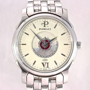 Perrelet Automatic mit Doppel Rotor, Herrenuhr von 1995 kaum benutzt