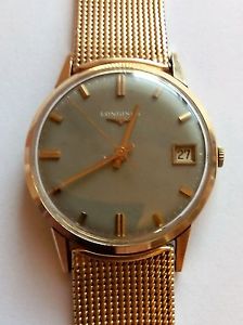 LONGINES oro 18 k automático años 50