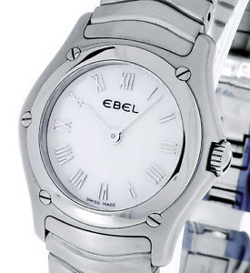 Ebel Classic Wave Lady Damenuhr Quarz Stahl Ref.E9157F11