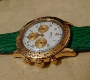 orologio cronografo Zenith El Primero oro 18 kt ref 06.0053.400