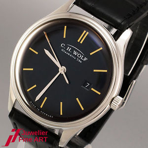 Original Glashütte i/SA  C.H.Wolf  "Urban Classic" 41,5 mm Ø - UPV = 2.950,- €