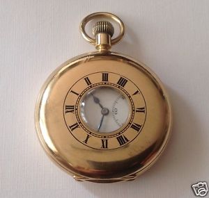 ANTIQUE  ENGLAND "KEMP BROS UNION St. BRISTOL"  51 mm. POCKET WATCHE 18K  GOLD!