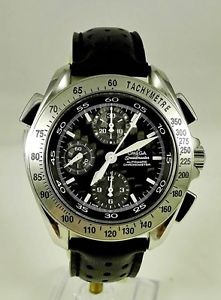 OMEGA SPEEDMASTER RATTRAPPANTE - SPLIT SECONDS CARBON DIAL FULL SET