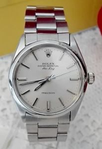 ROLEX OYSTER PERPETUAL PRECISION AIR KING 1002 VINTAGE 1979 AUTOMATIC B&P 1YW