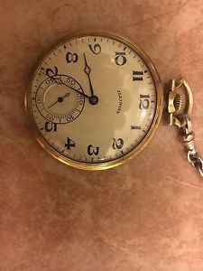 1919 Illinois Pocket Watch 14K