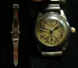 RARE Japanese Seikosha imperial navy watch dual case star mark overhauled