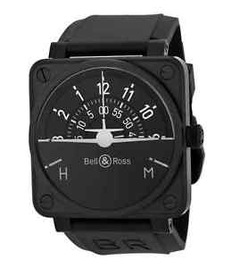 BELL AND ROSS Turn Coordinator Automatic Black Dial Men's Watch Retail $6,000