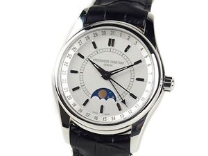 Pre-Owned FREDERIQUE CONSTANT Moon Timer FC-330S6B6 Men's Silver Automatic, MD