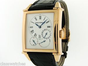 Girard Perregaux Vintage 1945 XXL 25845 Off Center 18K Rose Gold $37,400 NIB
