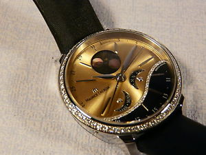 FABULOUS MAURICE LACROIX STARSIDE DIAMONDS MASTERPIECE WOMENS WATCH ETERNAL MOON