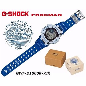 CASIO G-SHOCK FROGMAN LOVE THE SEA AND THE EARTH SOLAR WATCH GWF-D1000K-7JR