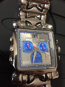 Brand New Oakley O MM Minute Machine Titanium Bracelet Polished Blue Dial 26-328