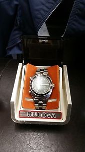 Vintage Bulova automatic chronograph heuer 1163 By Heuer Leonidas 17 Jewels