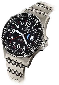 Xezo Air Commando 300 Meters Water-Resistant Divers and Pilot Swiss Made Auto...