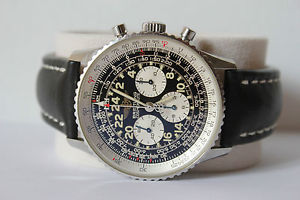 Breitling navitimer cosmonaute A12022 steel in new conditions with papers