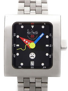 Alain Silberstein Pave Smileday Automatic Watch with Warranty and Accessories