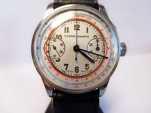 ULYSSE NARDIN EINDRÜCKER CHRONOGRAPH EDELSTAHL