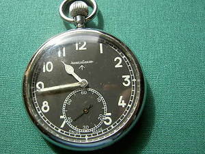 POCKET WATCH MILITARY JAEGER LE COULTRE 2 W.W. N° 27 SPLENDIDO & ORIGINAL CM.5,2