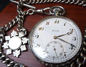 ROLEX LEVER POCKET  TASCA TASCHENUHR AEGLER MANIFACTURE  NO date datejust zenith