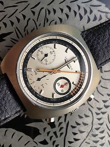Extremely Rare And Fine Longines Nonius Cal 330 (valjoux 72) 1969 NOS CONDITIONS