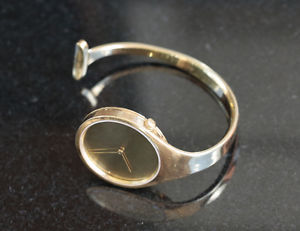 Georg Jensen 18k Solid Gold Watch Ref. 1326 Torun - Not Running