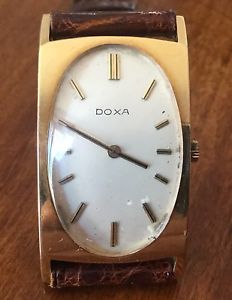 Doxa Curvex, Gold 18Kt, Year 1960Ca, Our Vintage Wwwold4Youcom