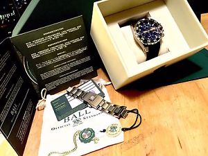 Ball Watch Engineer Hydrocarbon Nedu, titanium&rubber straps.Box,receipt,card