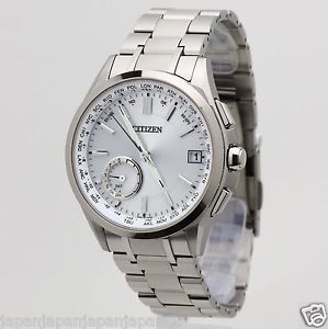 CITIZEN ATTESA CC3010-51A Eco-Drive GPS Satellite Wave WhiteDial Watch CC301051A