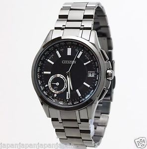 CITIZEN ATTESA CC3015-57E Eco-Drive GPS Satellite Wave Black Dial Watch F150