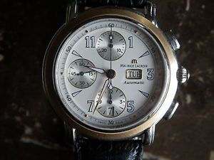 Maurice Lacroix Chronograph -SS/Rose Gold-Masterpiece Collection