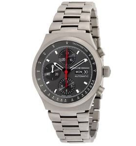 PORSCHE DESIGN HERITAGE AUTOMATIC TITANIUM CHRONOGRAPH DAY & DATE WATCH $6475