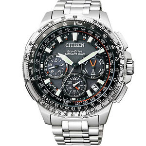 Citizen Eco Drive Satellite WAVE GPS Titanio Cronografo Uomo CC9020-54E