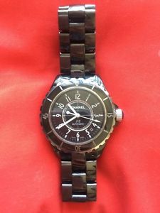 Authentic Chanel J12 Automatic KM06924 Wrist Watch for Women