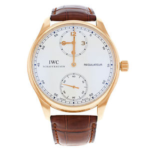 IWC Portuguesa Regulateur IW544402 18K Oro Rosa De Cuerda Reloj Hombre