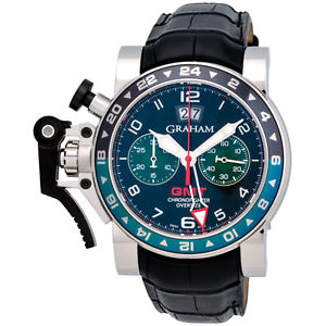 GRAHAM CHRONOFIGHTER EXTRAGRANDE GMT CRONÓGRAFO RELOJ PARA HOMBRE – 2OVGS.B12A