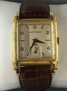 Girard Perregaux Vintage '94 No. 53 A 18K Leather Strap