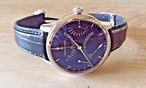 Maurice Lacroix Men's Masterpiece Black Dial Retrograde Watch MP6518-SS001-330