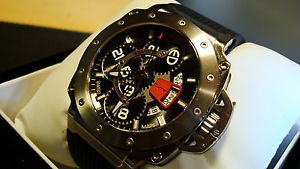 JP EDMOND POLE GUARDIAN Swiss Automatic  24 Hour GMT Reading with Date.