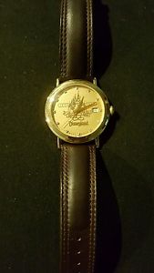 18k wittnauer disneyland limited edition 50th anniversary mens watch RARE!