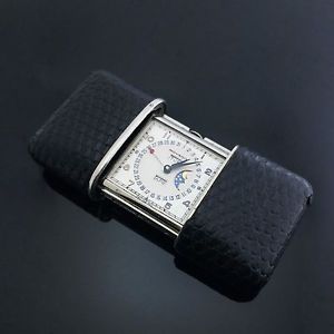 Vintage 1940s Movado Ermeto Moon Phase Triple Calendar Golf Pocket Watch