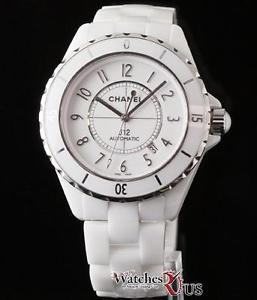 Chanel J12 H2981 42mm White Ceramic Automatic Unisex Box/2YearWarrany #I1066