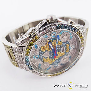 Jacob & Co. 5 time 47 mm Multicolor Diamond watch